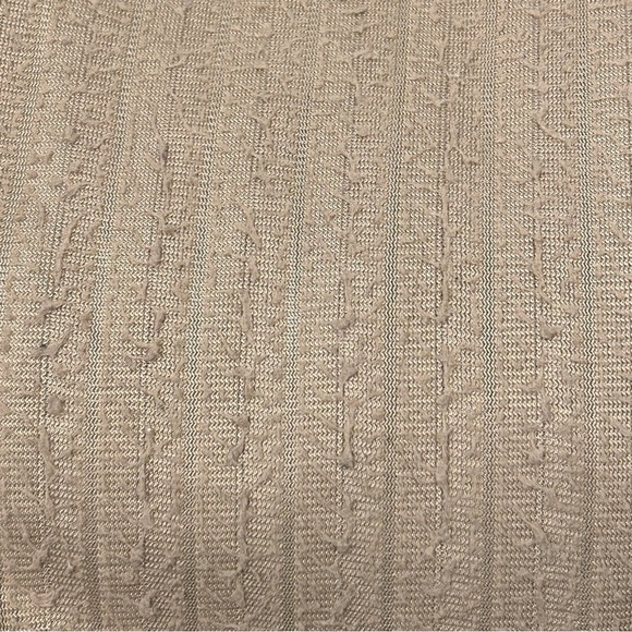 Zara Trafaluc Fuzzy Pullover Terry Cropped Sweater in Camel / Tan - Size Medium - Picture 4 of 4